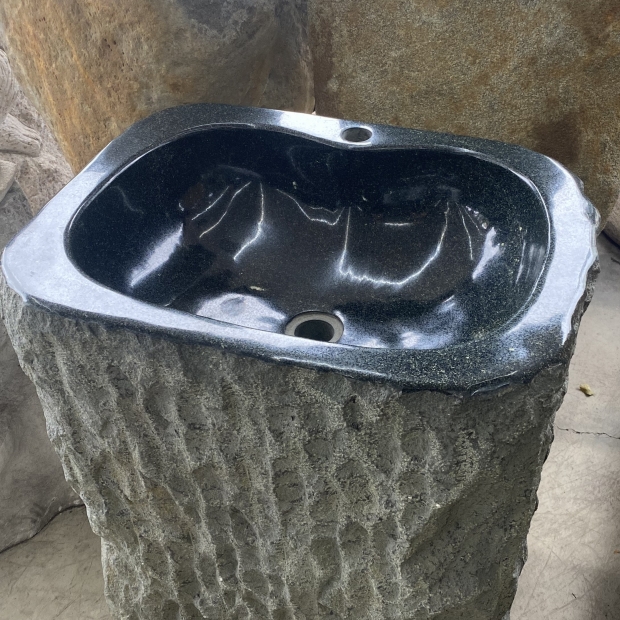 青石洗手台
